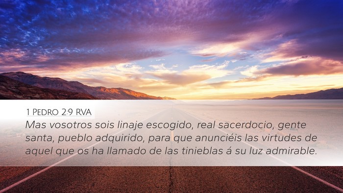 1 Pedro 2:9 RVA Bible Verse Image