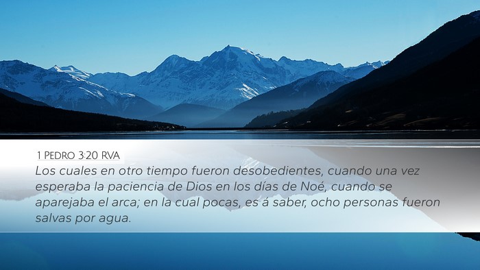 1 Pedro 3:20 RVA Bible Verse Image