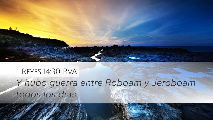 1 Reyes 14:30 RVA Bible Verse Image