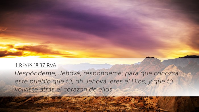 1 Reyes 18:37 RVA Bible Verse Image