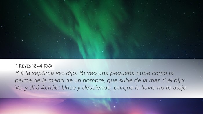 1 Reyes 18:44 RVA Bible Verse Image