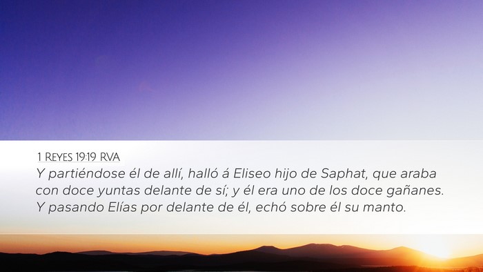 1 Reyes 19:19 RVA Bible Verse Image