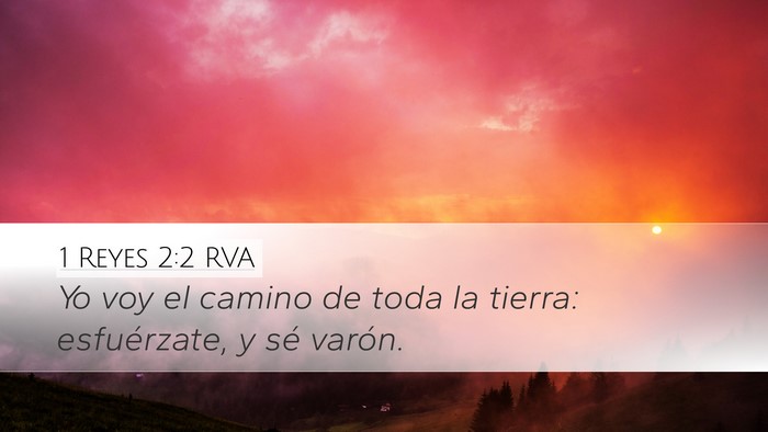 1 Reyes 2:2 RVA Bible Verse Image