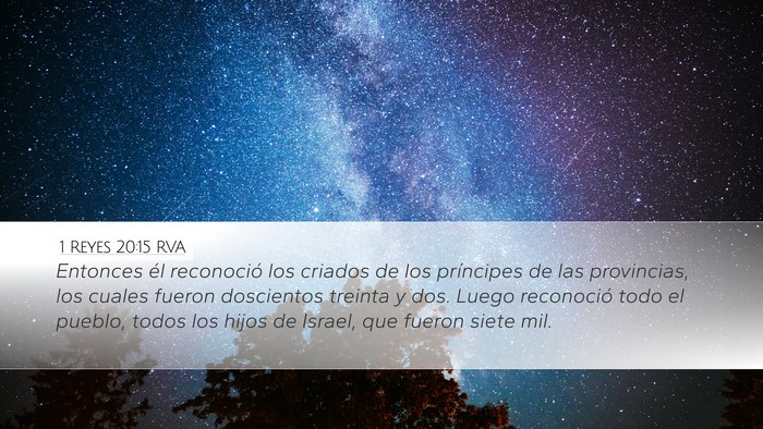 1 Reyes 20:15 RVA Bible Verse Image