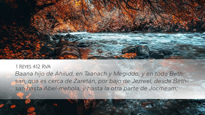 1 Reyes 4:12 RVA Bible Verse Image
