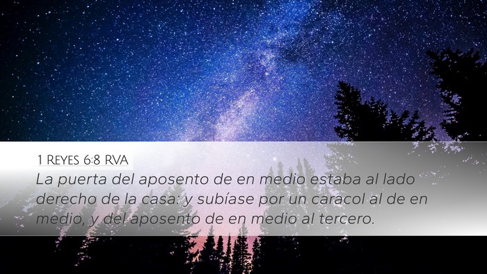 1 Reyes 6:8 RVA Bible Verse Image