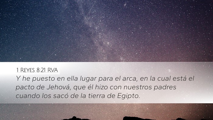 1 Reyes 8:21 RVA Bible Verse Image