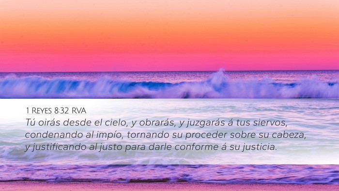1 Reyes 8:32 RVA Bible Verse Image