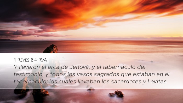 1 Reyes 8:4 RVA Bible Verse Image