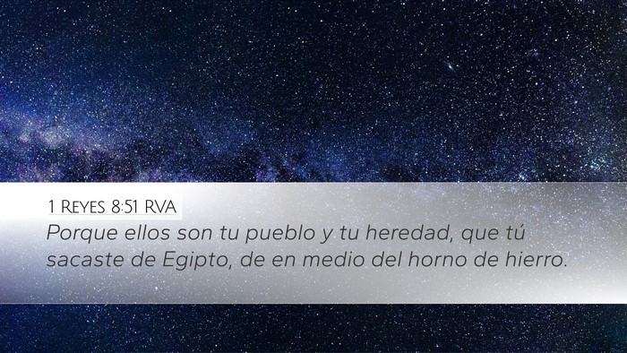 1 Reyes 8:51 RVA Bible Verse Image