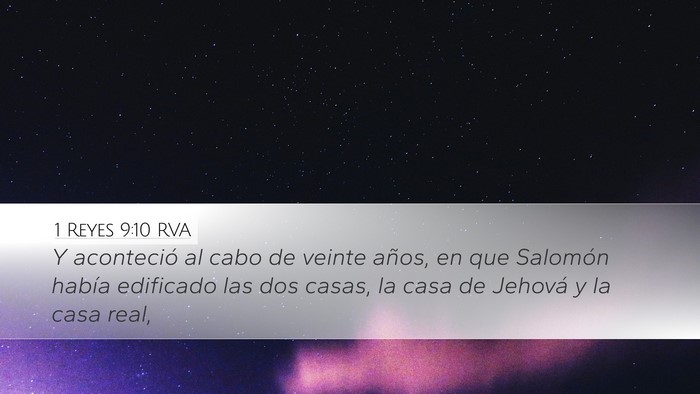 1 Reyes 9:10 RVA Bible Verse Image