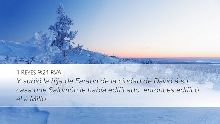 1 Reyes 9:24 RVA Bible Verse Image