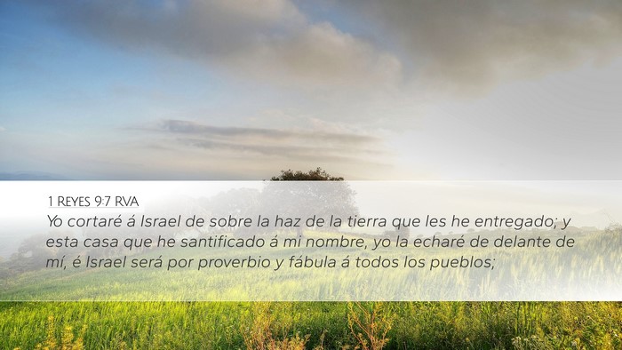 1 Reyes 9:7 RVA Bible Verse Image