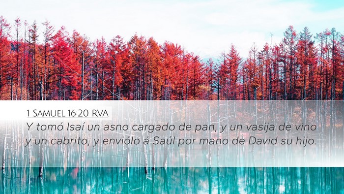 1 Samuel 16:20 RVA Bible Verse Image
