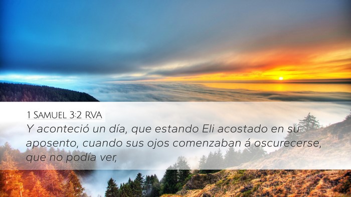 1 Samuel 3:2 RVA Bible Verse Image