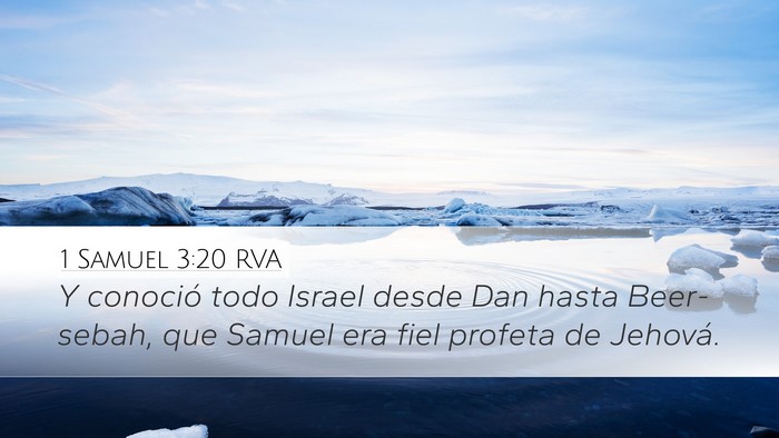 1 Samuel 3:20 RVA Bible Verse Image