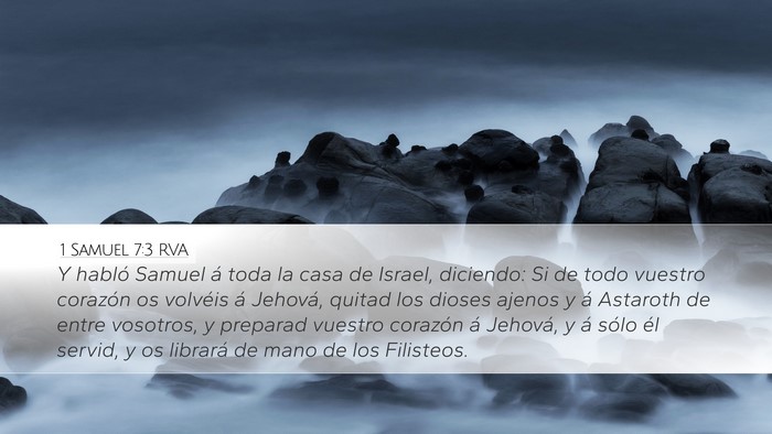 1 Samuel 7:3 RVA Bible Verse Image