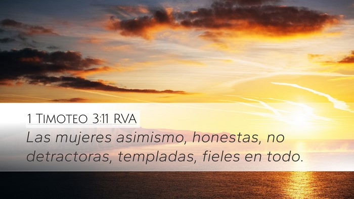1 Timoteo 3:11 RVA Bible Verse Image