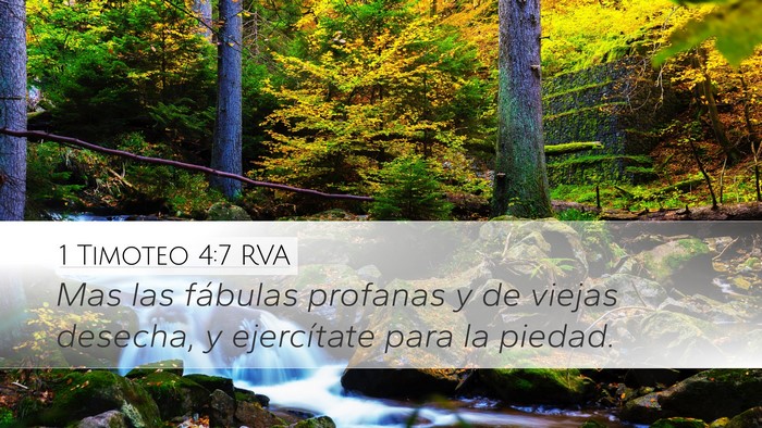 1 Timoteo 4:7 RVA Bible Verse Image