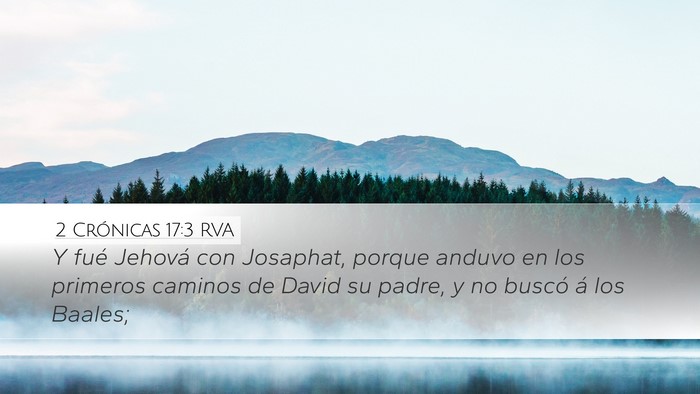 2 Crónicas 17:3 RVA Bible Verse Image
