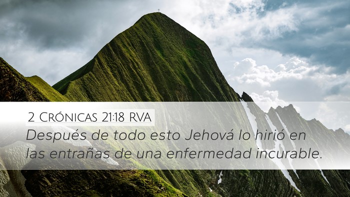 2 Crónicas 21:18 RVA Bible Verse Image