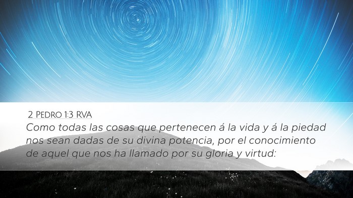 2 Pedro 1:3 RVA Bible Verse Image
