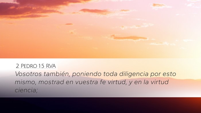2 Pedro 1:5 RVA Bible Verse Image