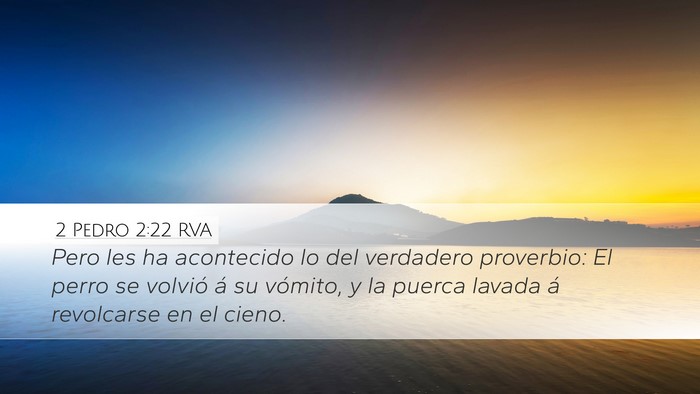 2 Pedro 2:22 RVA Bible Verse Image