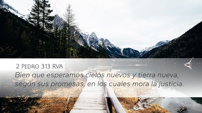 2 Pedro 3:13 RVA Bible Verse Image