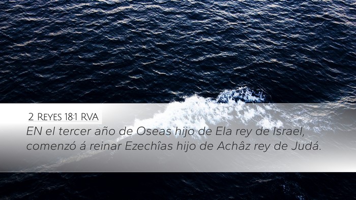 2 Reyes 18:1 RVA Bible Verse Image