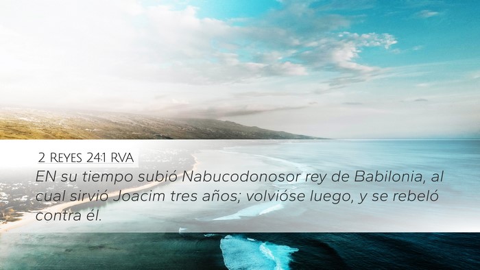 2 Reyes 24:1 RVA Bible Verse Image