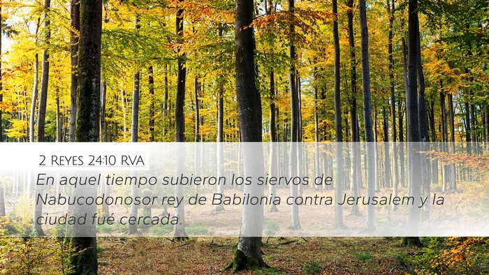 2 Reyes 24:10 RVA Bible Verse Image