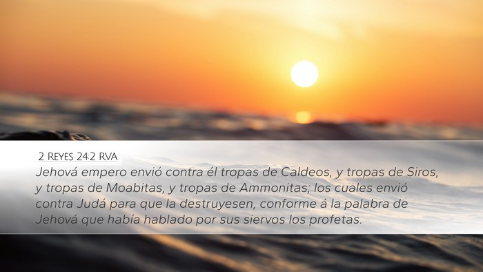 2 Reyes 24:2 RVA Bible Verse Image