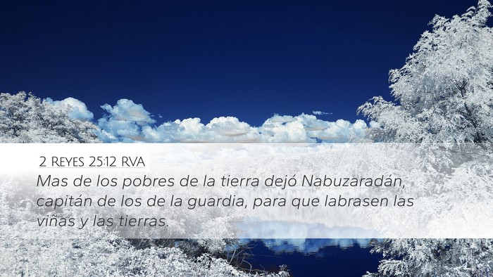 2 Reyes 25:12 RVA Bible Verse Image