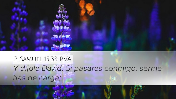 2 Samuel 15:33 RVA Bible Verse Image