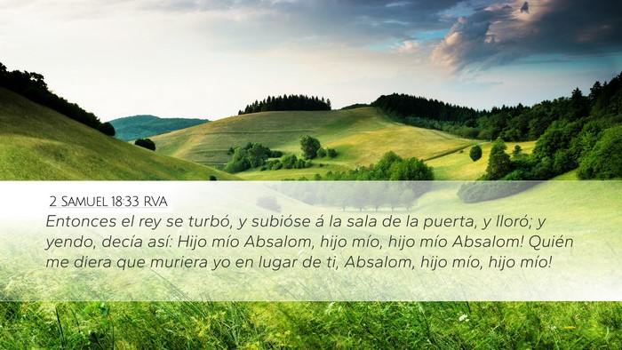 2 Samuel 18:33 RVA Bible Verse Image