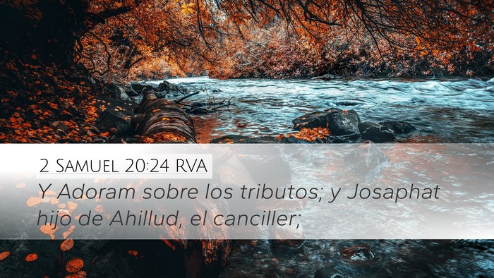 2 Samuel 20:24 RVA Bible Verse Image