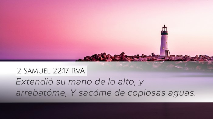 2 Samuel 22:17 RVA Bible Verse Image