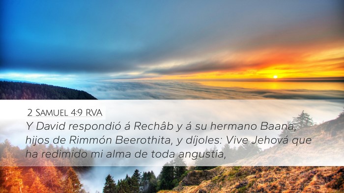 2 Samuel 4:9 RVA Bible Verse Image