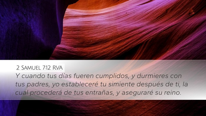 2 Samuel 7:12 RVA Bible Verse Image