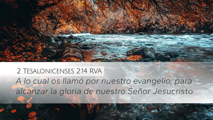 2 Tesalonicenses 2:14 RVA Bible Verse Image