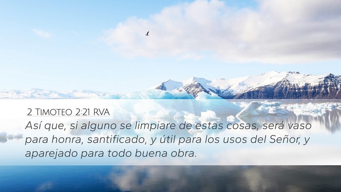 2 Timoteo 2:21 RVA Bible Verse Image