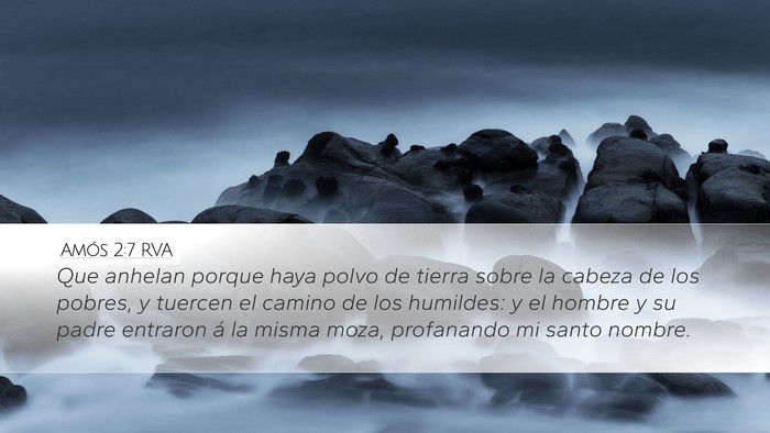 Amós 2:7 RVA Bible Verse Image