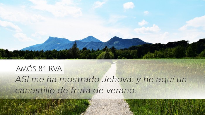 Amós 8:1 RVA Bible Verse Image