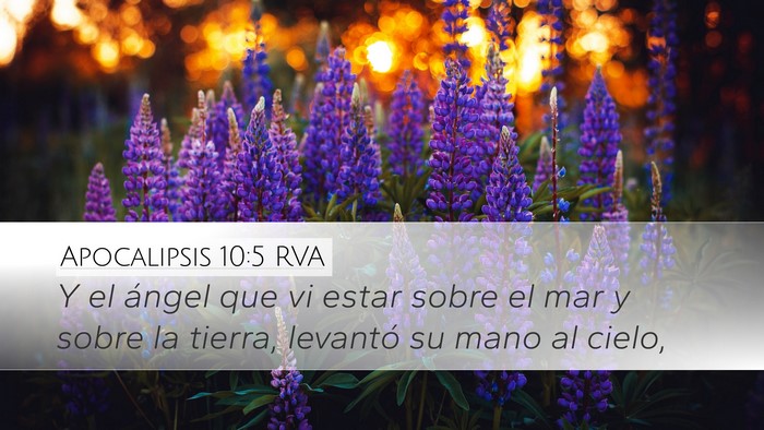 Apocalipsis 10:5 RVA Bible Verse Image