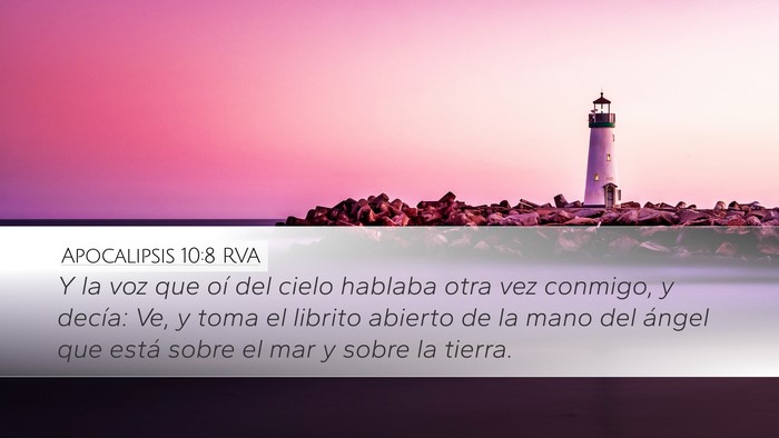 Apocalipsis 10:8 RVA Bible Verse Image