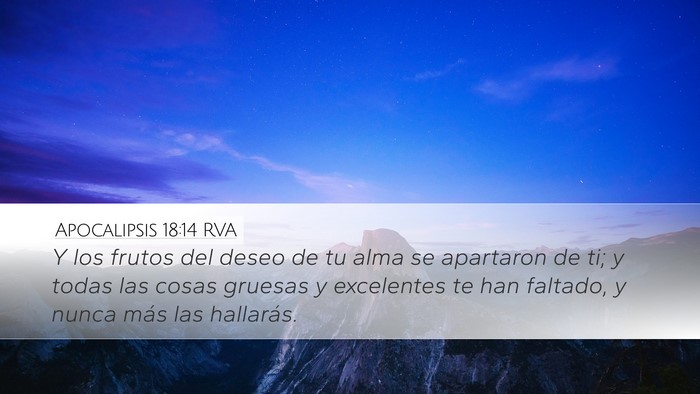 Apocalipsis 18:14 RVA Bible Verse Image