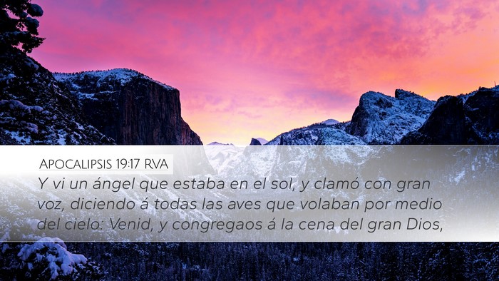 Apocalipsis 19:17 RVA Bible Verse Image