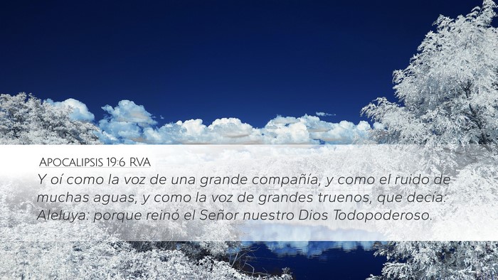 Apocalipsis 19:6 RVA Bible Verse Image