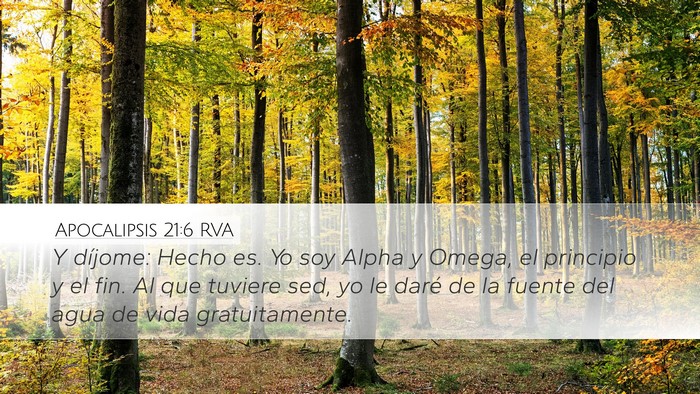 Apocalipsis 21:6 RVA Bible Verse Image
